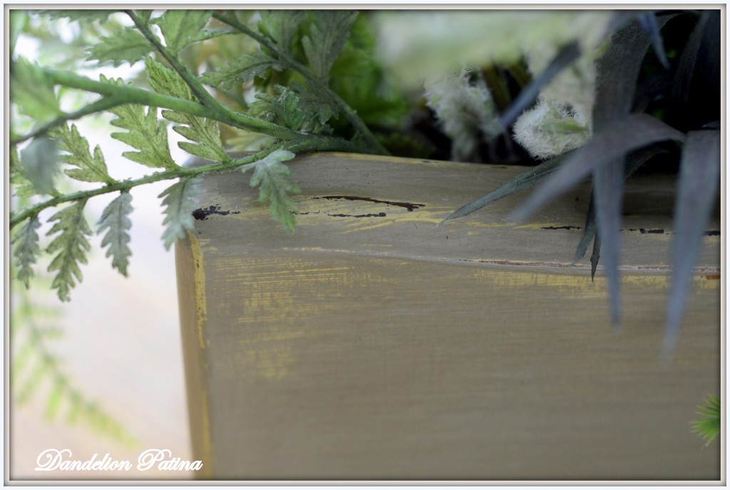 distressed planter