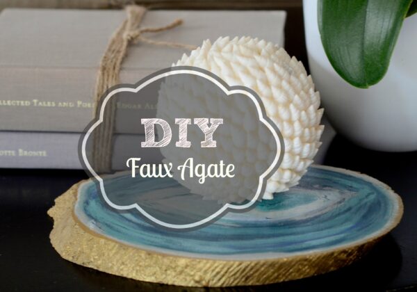 DIY faux agate how to