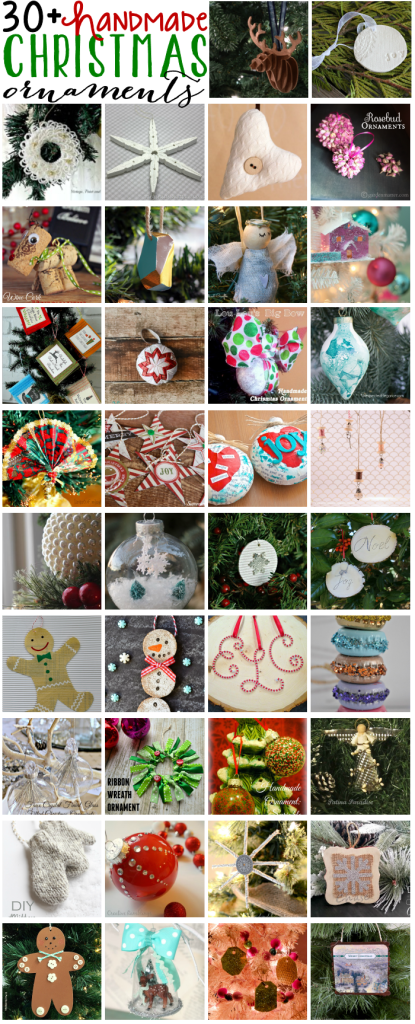 handmade Christmas Ornament Blog Hop