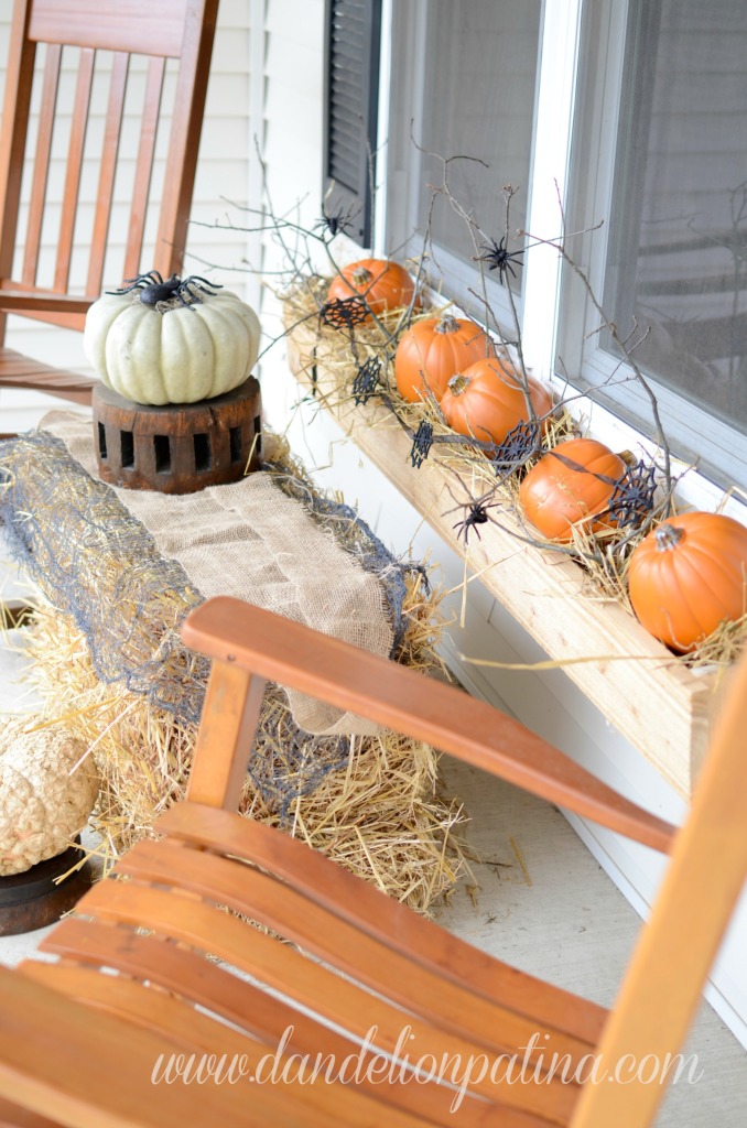 halloween front porch