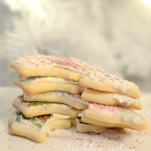 White Velvet Cut Out Cookies