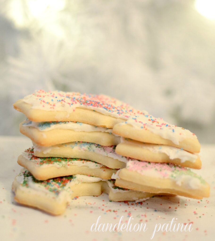 christmas sugar cookies with frosting