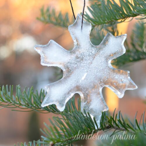 How To Make Ice Ornaments