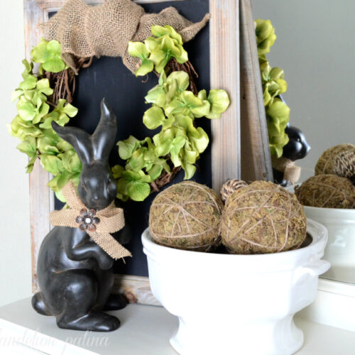 tutorial diy spring wreath