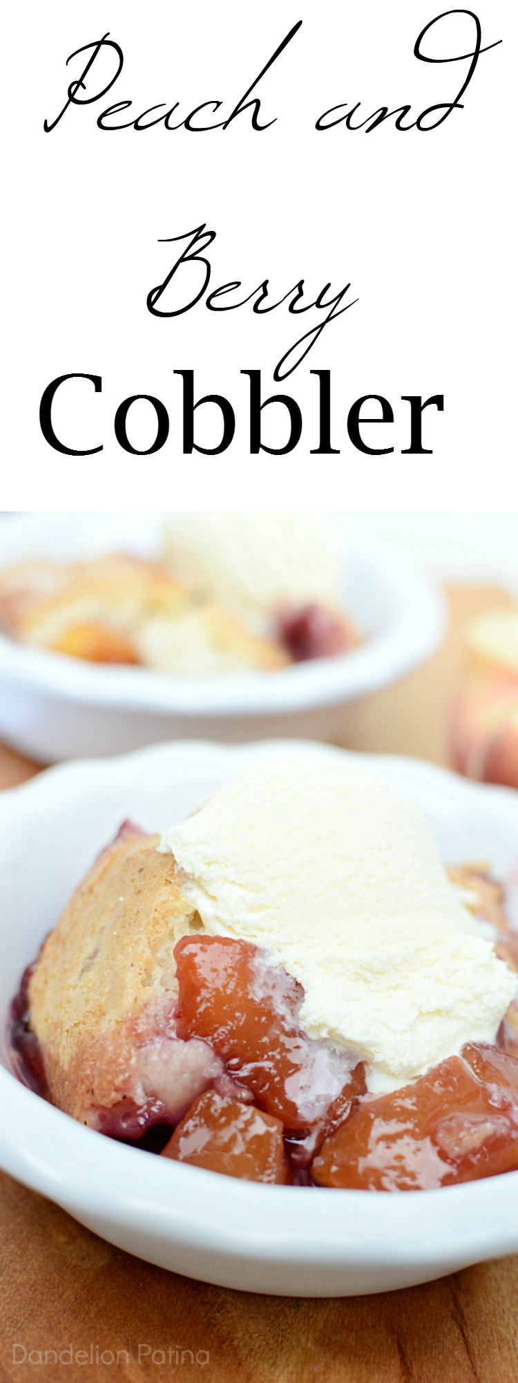 peach berry cobbler recipe