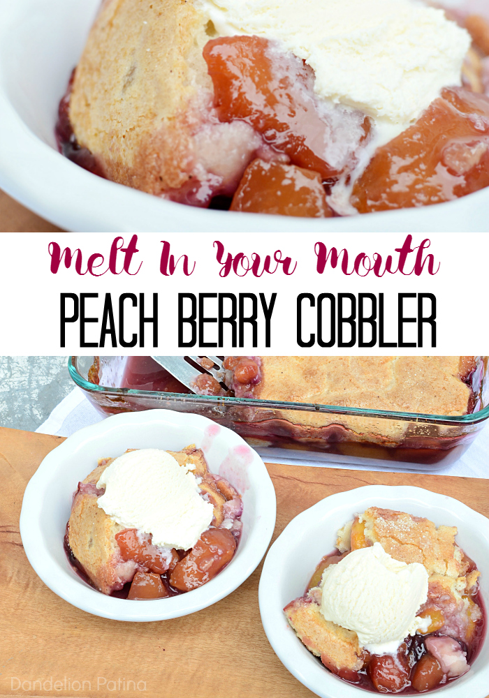 peach berry cobbler recipe